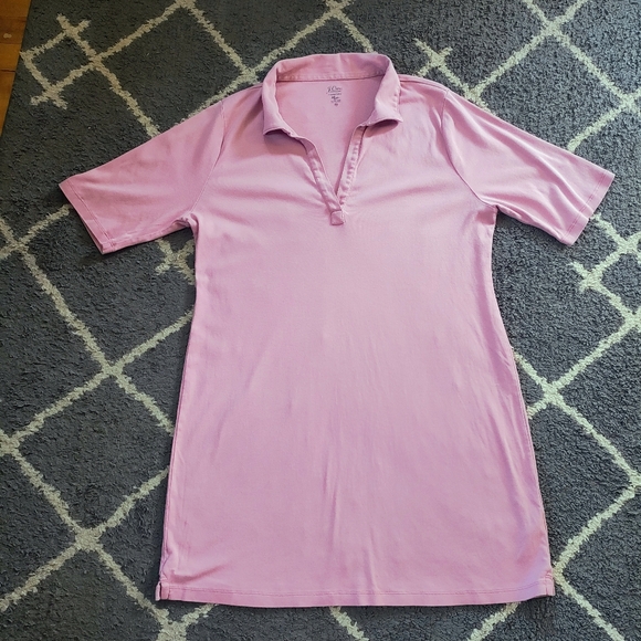 j crew Perfect-fit V-neck polo dress size XXL - Picture 3 of 6